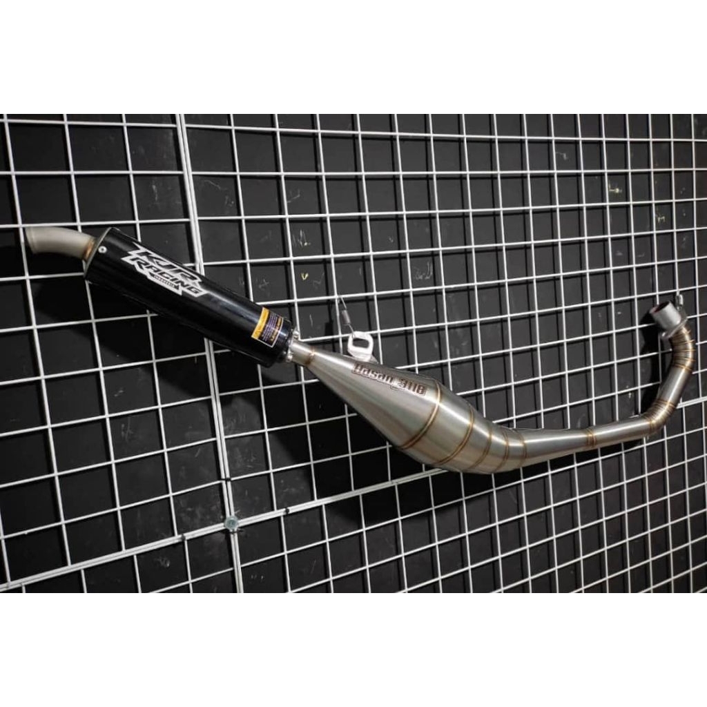 KNALPOT SATRIA HIU LUMBA RGX RGV RKCOOL MODEL KOLONG SAMPING GEN-1 KJR RACING INDONESIA