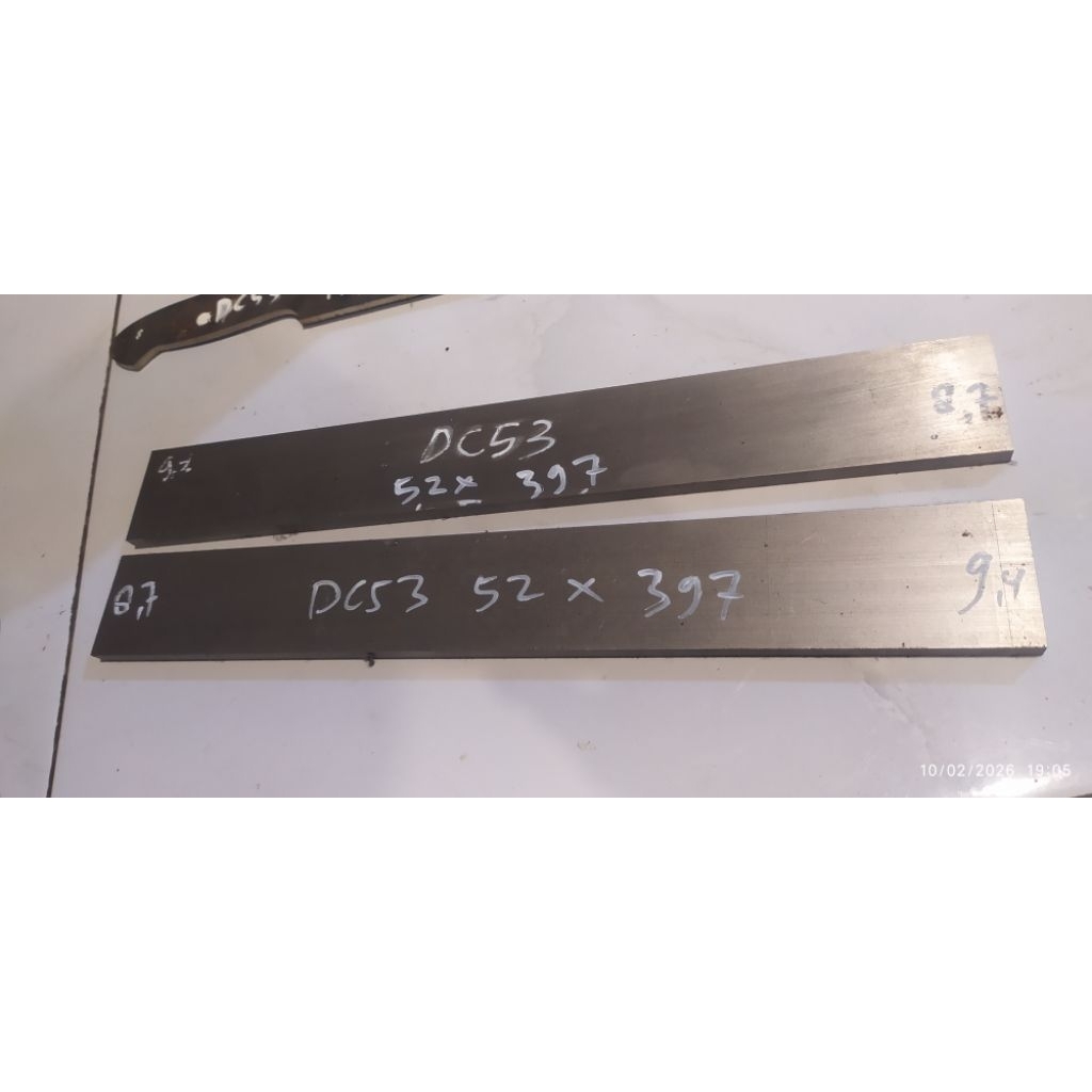 bahan bilah / pisau  DC53