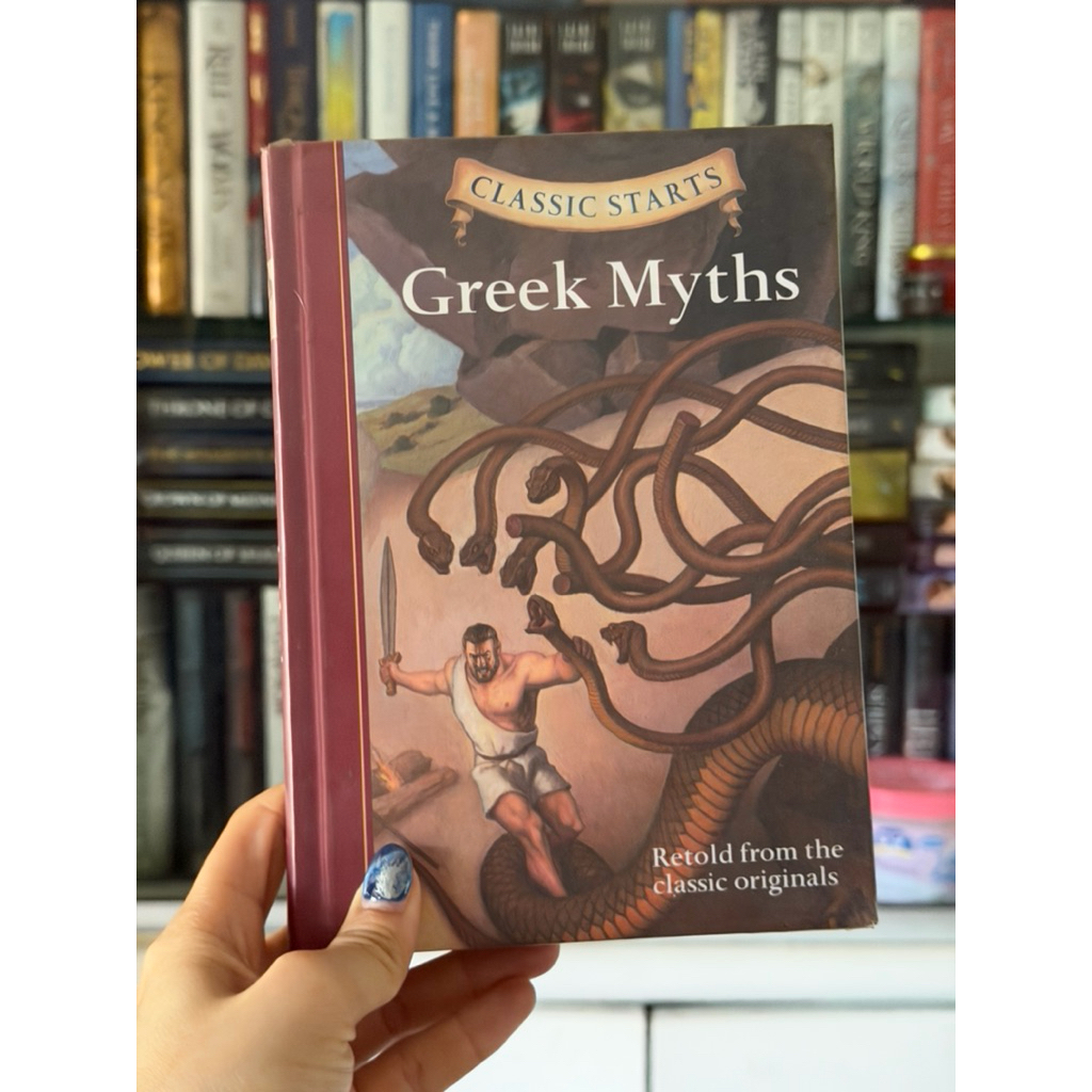 (ORIGINAL + ENGLISH + HARDCOVER) Buku Anak Classic Starts: Greek Myths