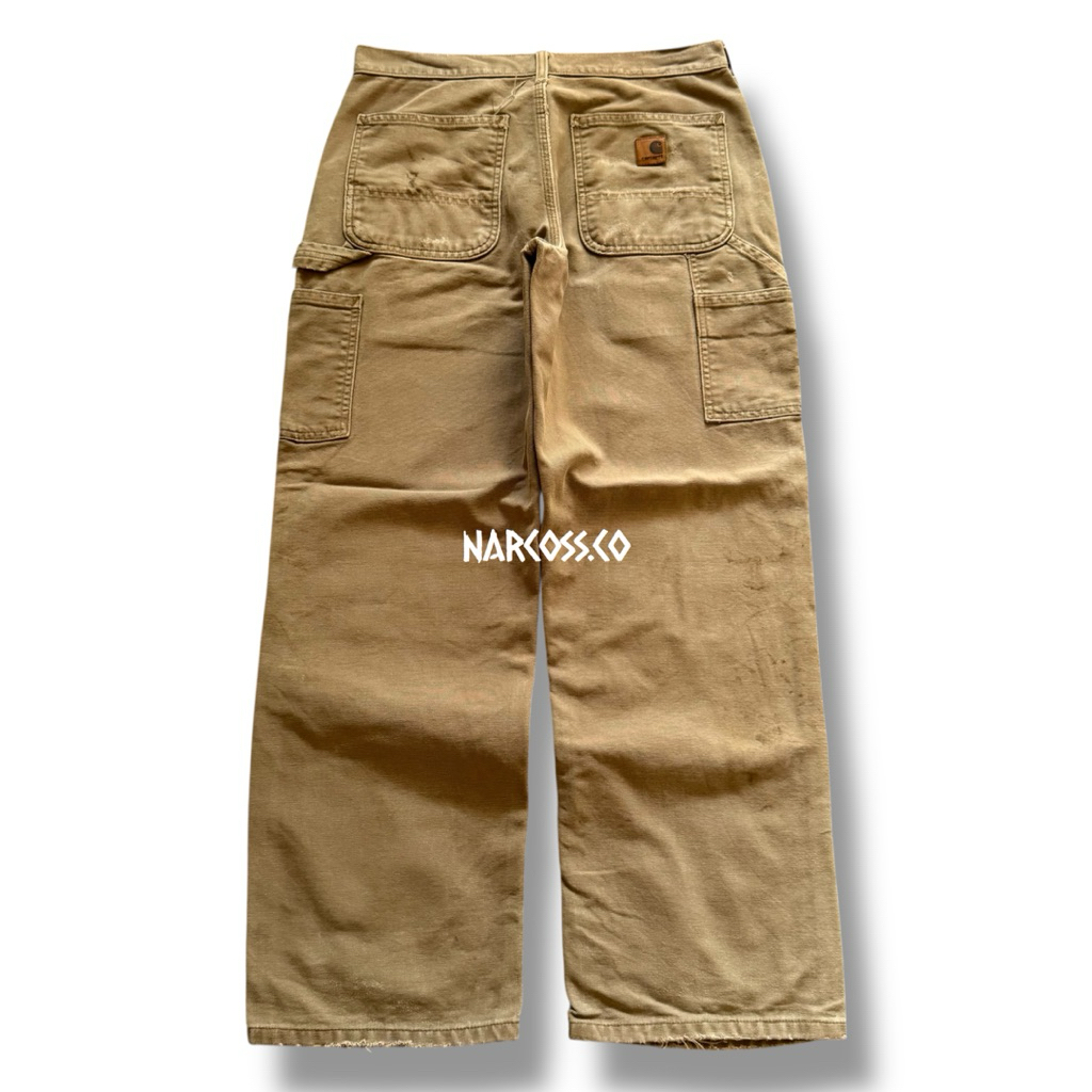 2015' Carhartt Carpenter Pants B11 CBR Original Dungaree Fit  kode - K361 size 30-31 (31x30)