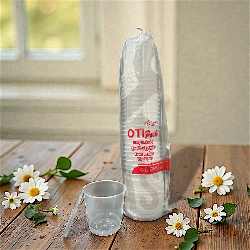 Thinwall Bulat / Mangkok Uk 150ml (RoundCup) ISI 25PCS (PER PACK)