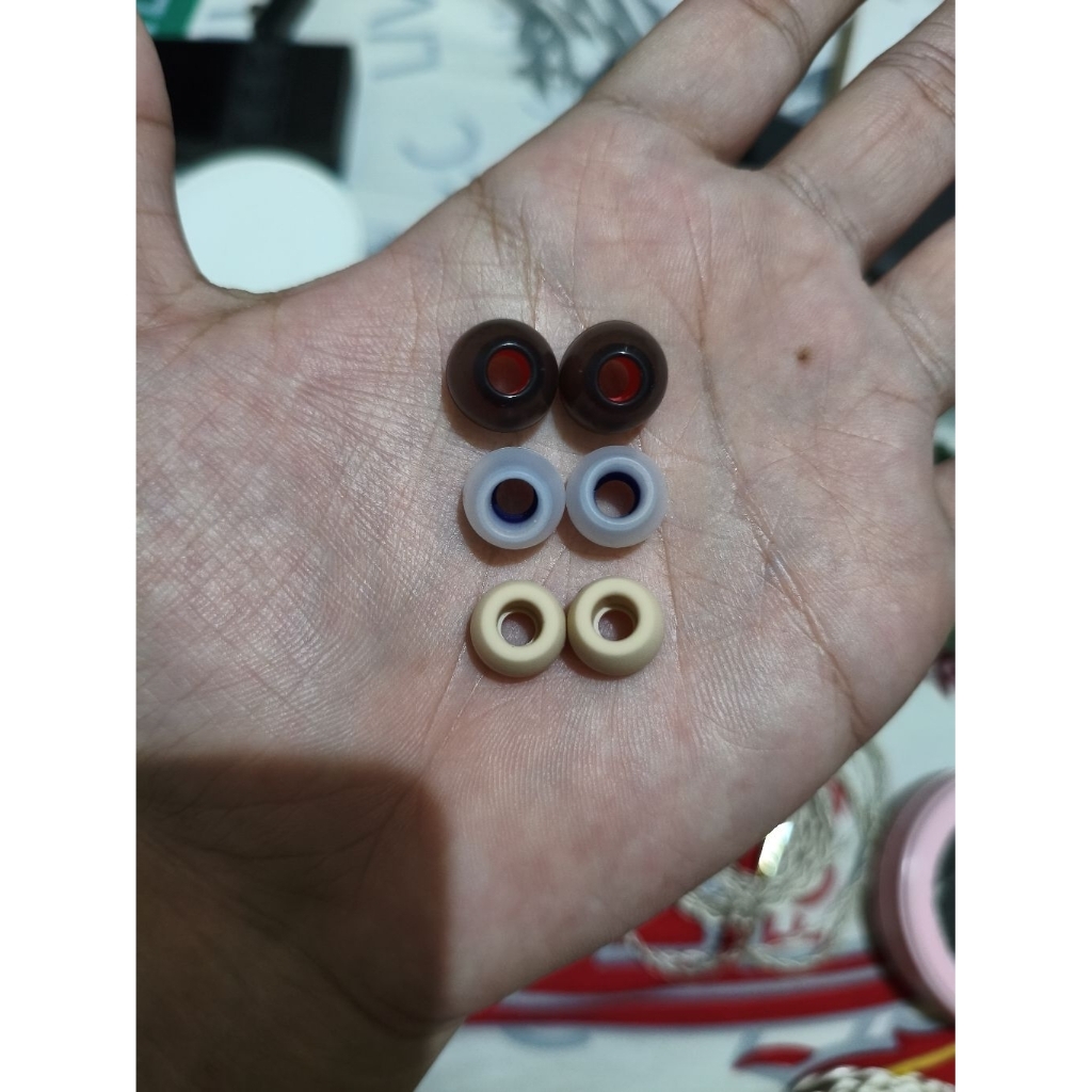 Eartips IEM Tri Clarion dan Kbear Coffee