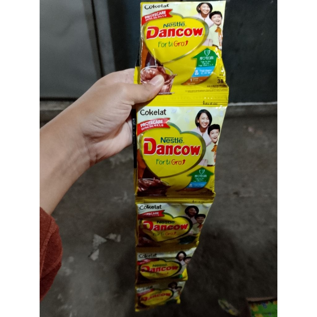 SUSU DANCOW COKLAT 1 RENTENG ISI 10