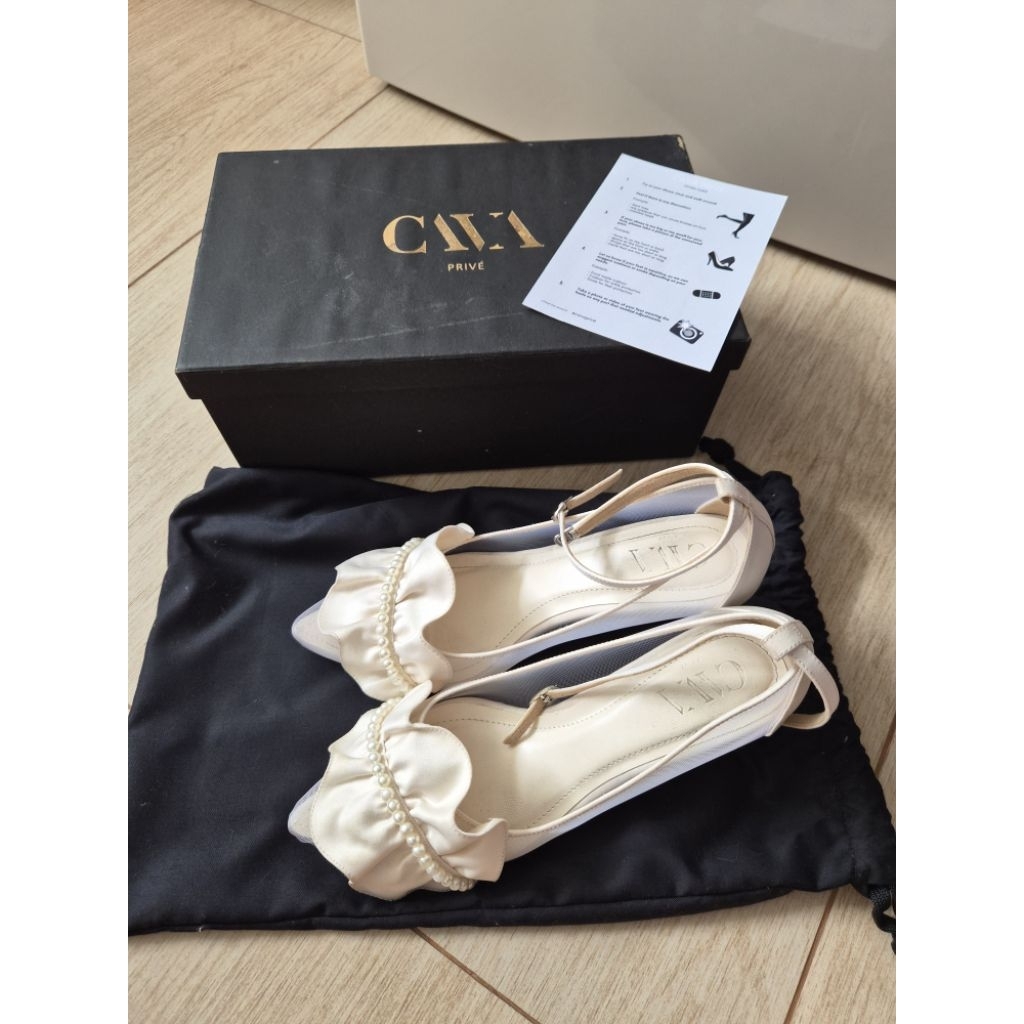 Heels Pearls Custom By Cava Prive