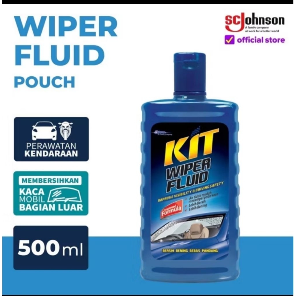 Kit Wiper Fluid 500ml Btl,400ml Reffil