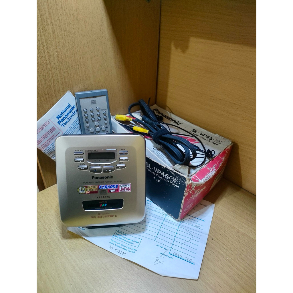 Panasonic Portable CD Player SL-VP45 Discman