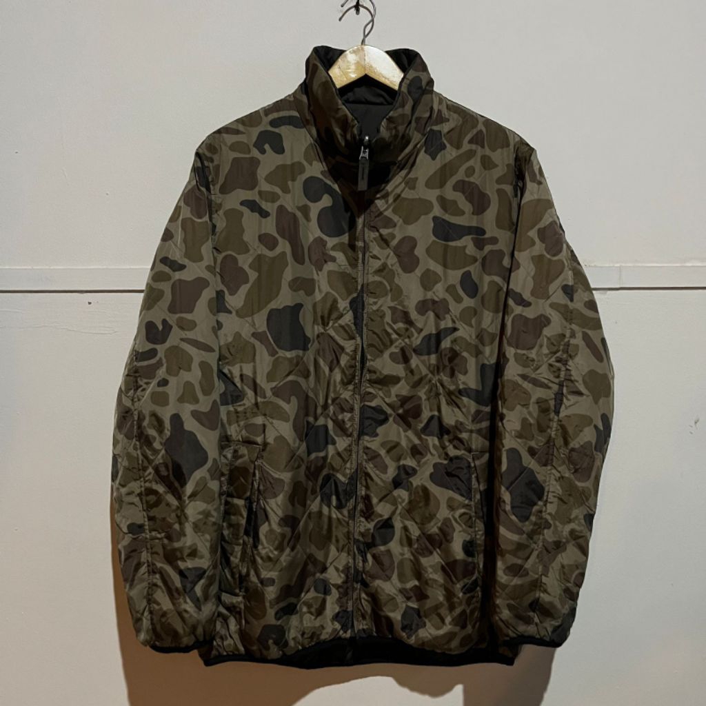 Casual Reversibel Jacket UNIQLO Motif Brown