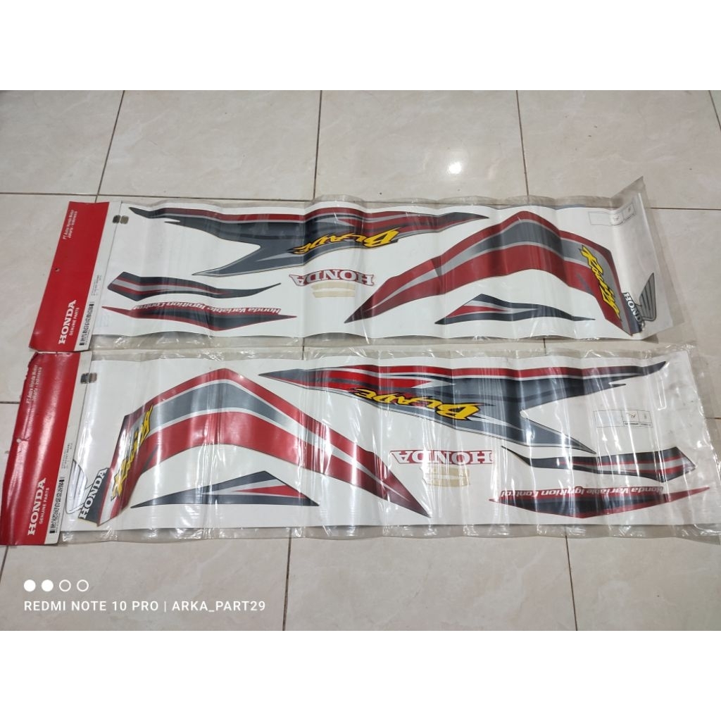 striping stiker blade new 110 original