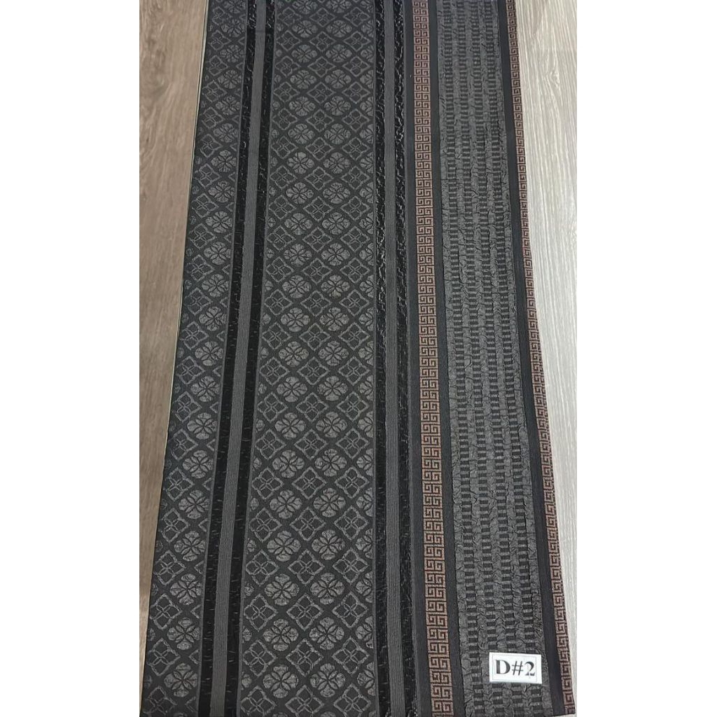 KAIN BAHAN HIKMAT PREMIUM BLACK/BAHAN ABAYA, GAMIS,KOKO /KAIN ADEM DAN TEBEL (HARGA PER SETENGAH MET