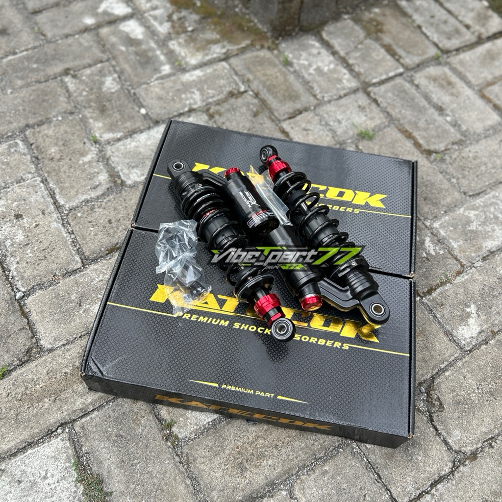 SKOK BELAKANG KATECOK UK 320mm CB GLMP TIGER RX KING AEROX PCX NMAX BARU