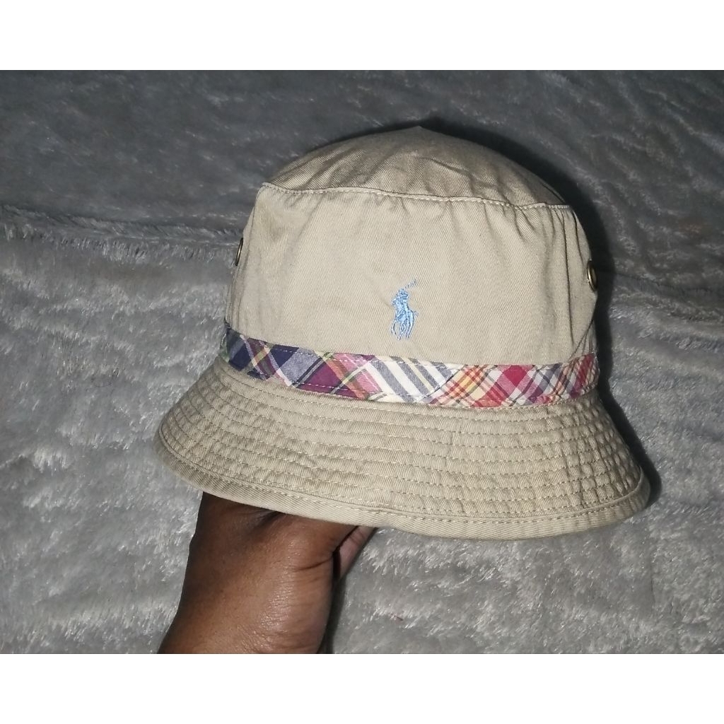 Topi Bucket Polo by Ralph Lauren Size 58-59cm Second