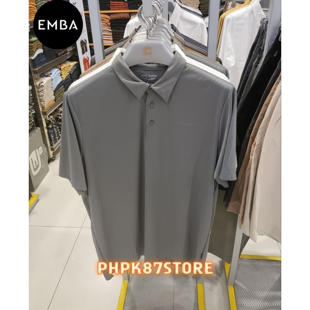 EMBA CLASIC T-SHIRT POLO PENDEK PRIA, KAOS PRIA PENDEK, KAOS PRIA ORIGINAL PREMIUM