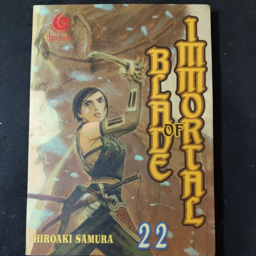 Komik Blade of immortal 22 (tidak segel/preloved)