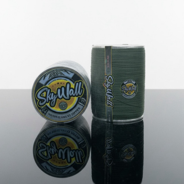 Gelasan Matot SKYWALL 0.20 (6000 Yard) Klos Stainless - Senar Mati Abu Import Halus Berasa Tajam Unt