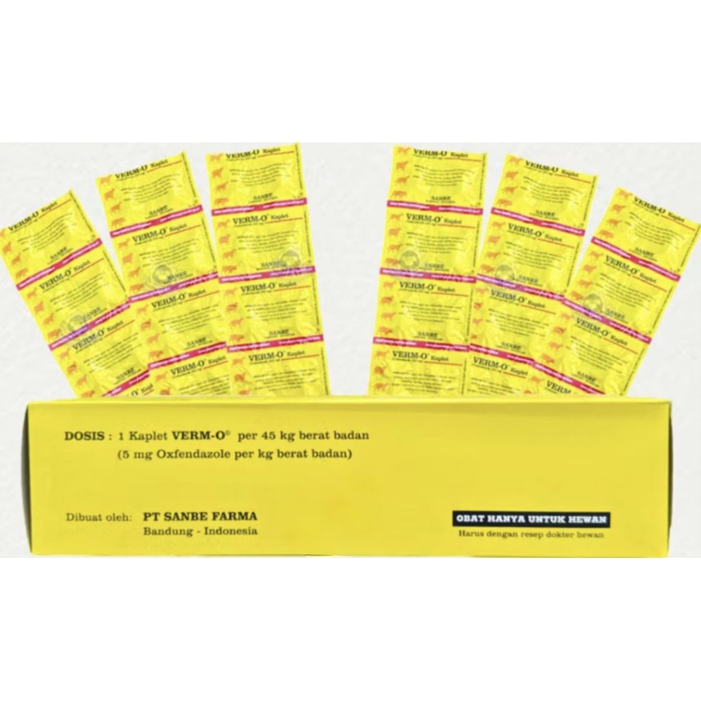 Verm o obat cacingan kambing sapi berspektrum luas
