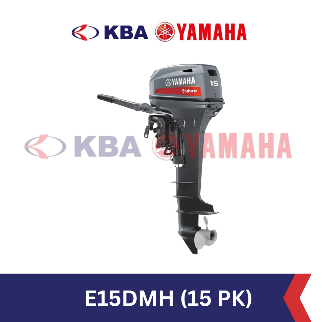 Motor Mesin Tempel Original Yamaha 15 PK 2 Tak 15 HP 2 Strokes E15DMHL & E15DMHS