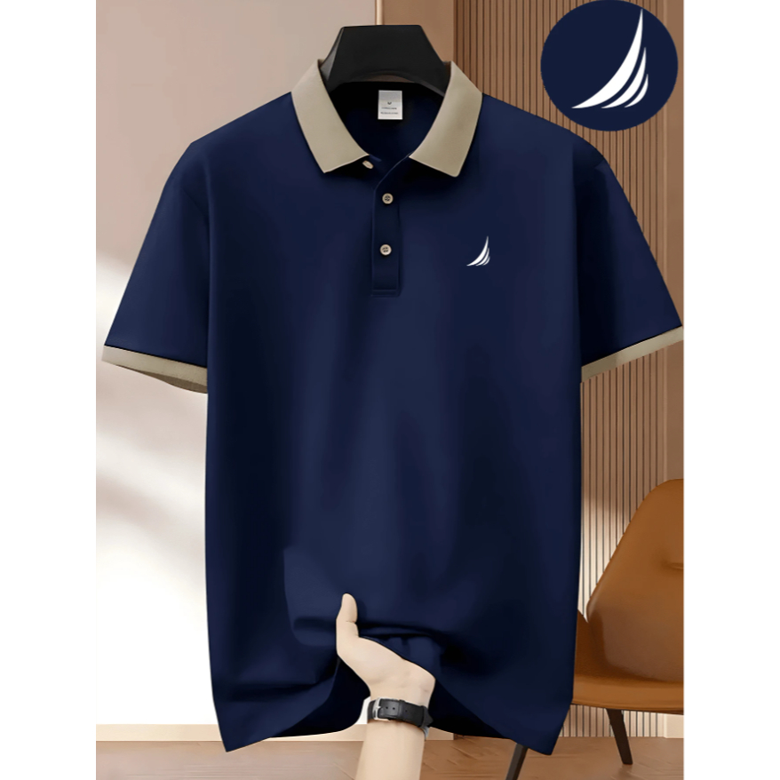 KAOS POLO Big Size (S - 6XL) WINGS Jumbo Polo polos kombinasi Polo Shirt Unisex M L XL XXL 3XL 4XL 5