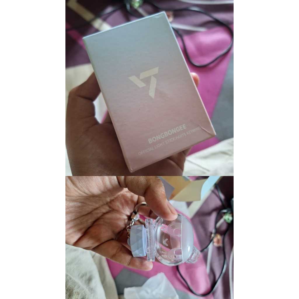 SEVENTEEN Bongbongee Lightstick Parts Keyring