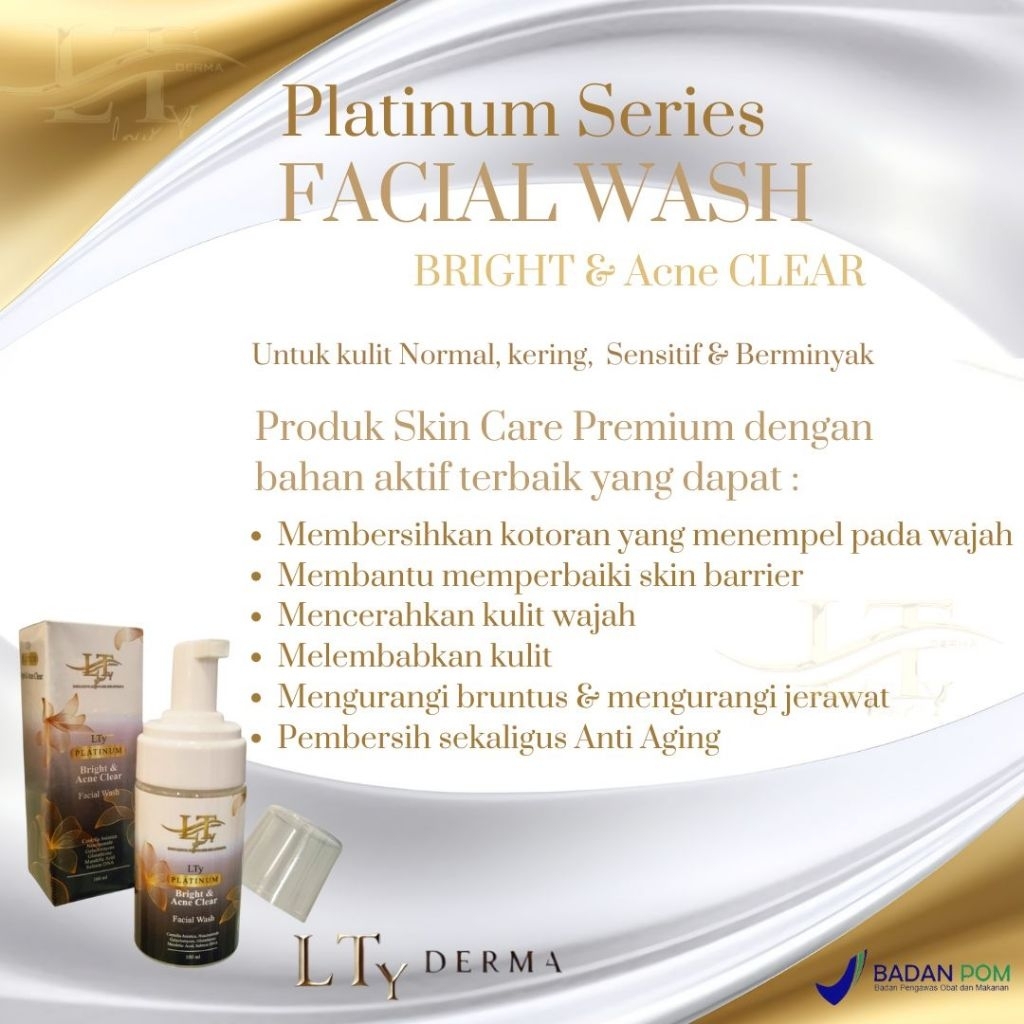 LTy Derma Bright & Acne Clear  / Sabun pencerah wajah & Anti jerawat