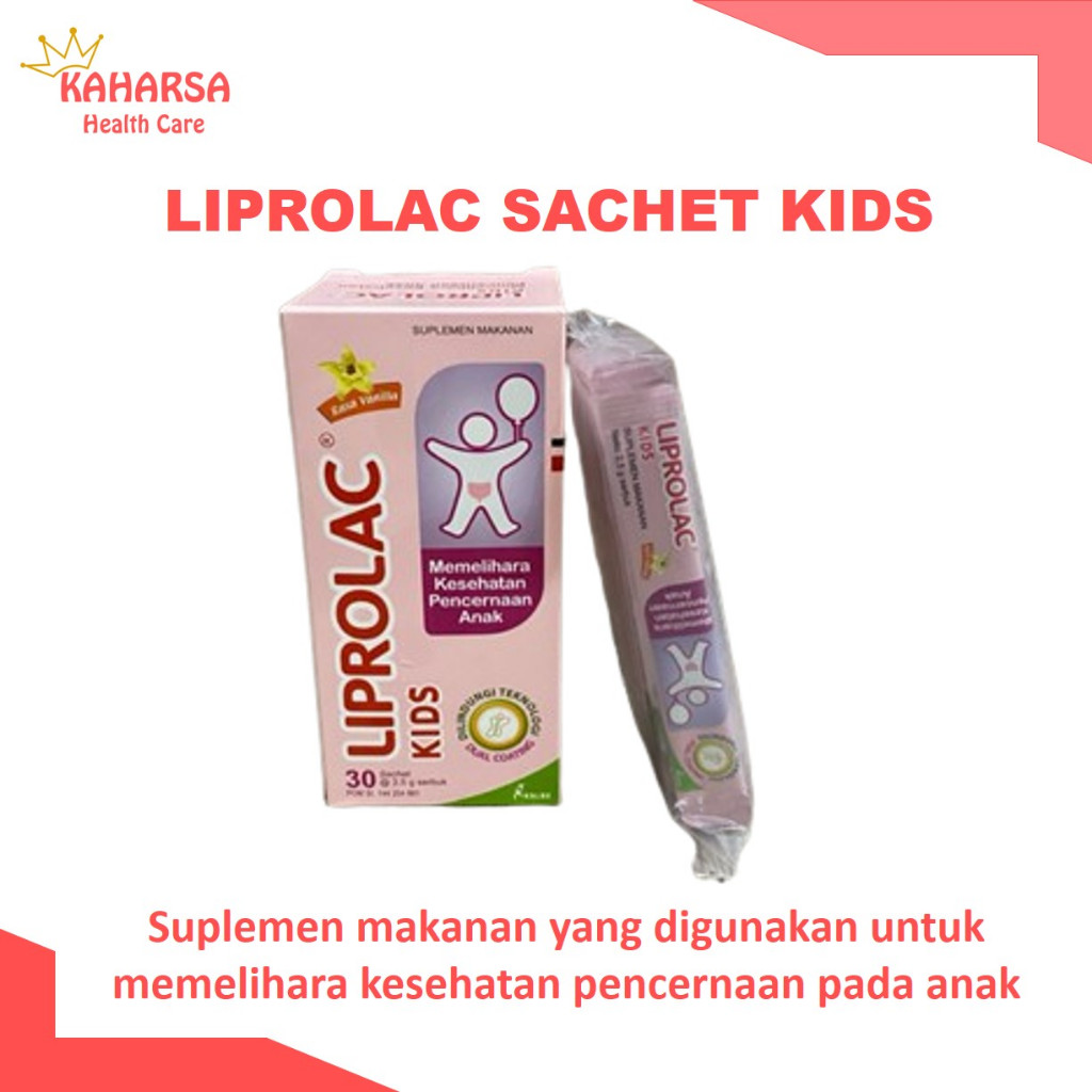 LIPROLAC SACHET KIDS Memelihara Kesehatan  Penceraan Anak [Persachet]