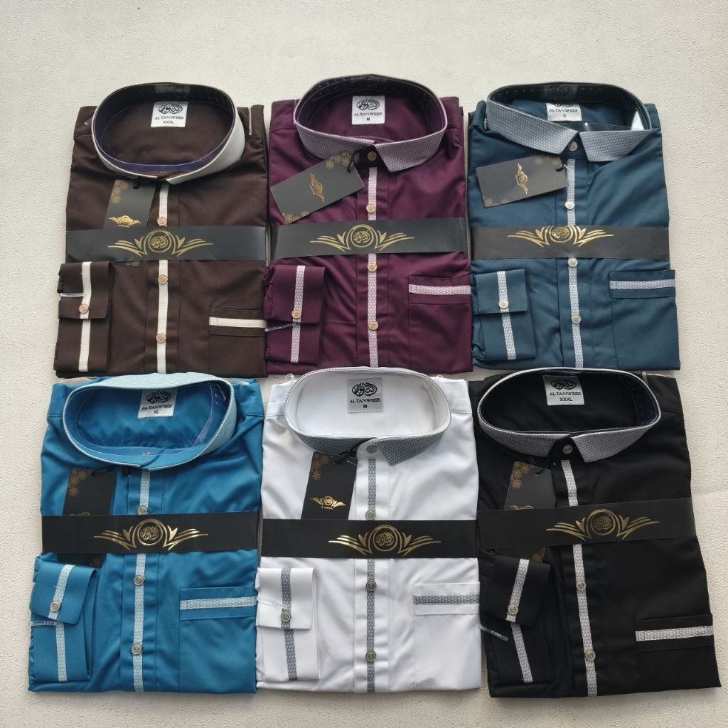 KOKO AL TANWEER KATUN BY AL HARAMAIN LENGAN PANJANG MANSET KTF 01 SPESIAL RAMADHAN