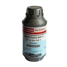 Minyak Rem Tiga Berlian Dot 3 Bening 300 ml Cahaya Motor