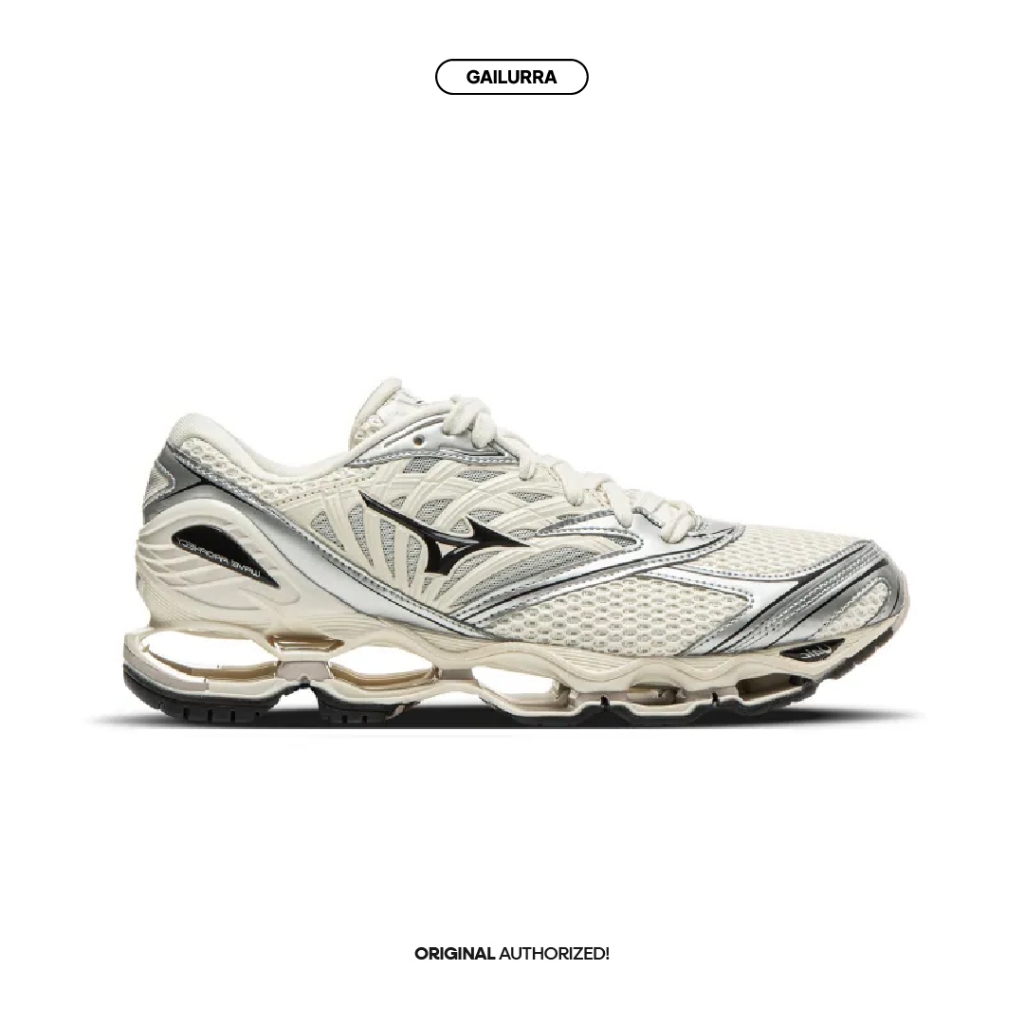 Mizuno Wave Prophecy LS Pristine Black Silver Original