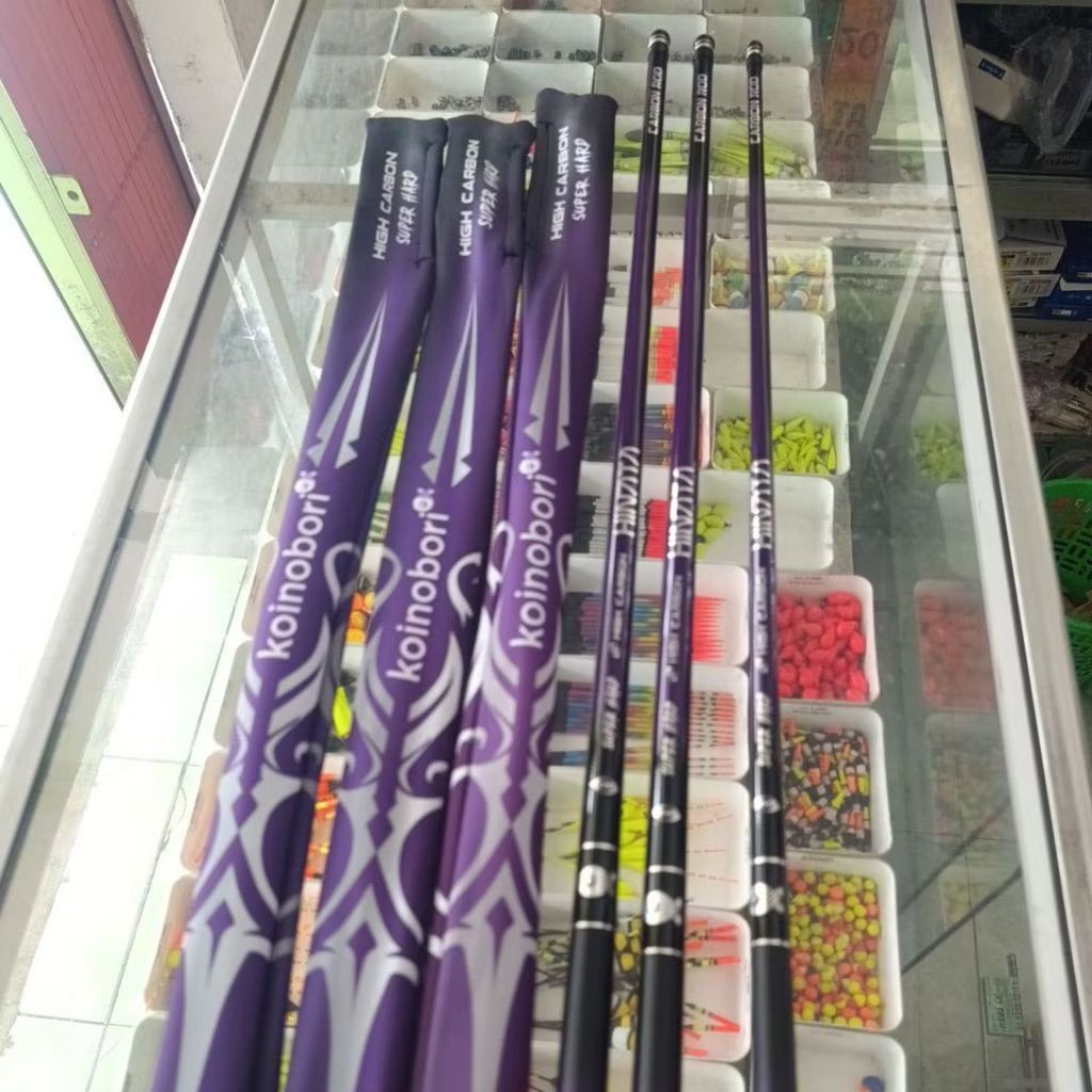 Joran tegek pancing KOINOBORI HINATA 240 HIGH CARBON SUPER HARD