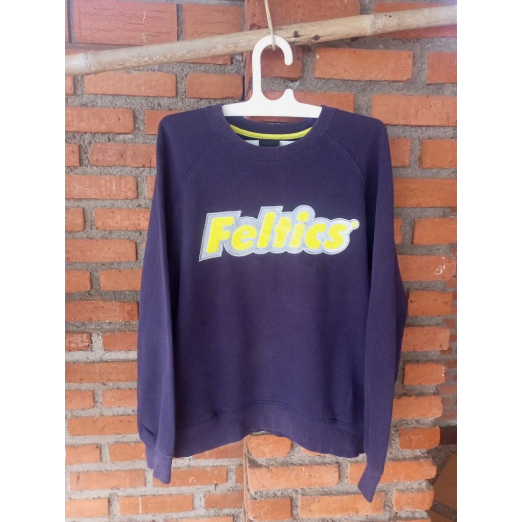 Crewneck Feltics Bordir Reflective