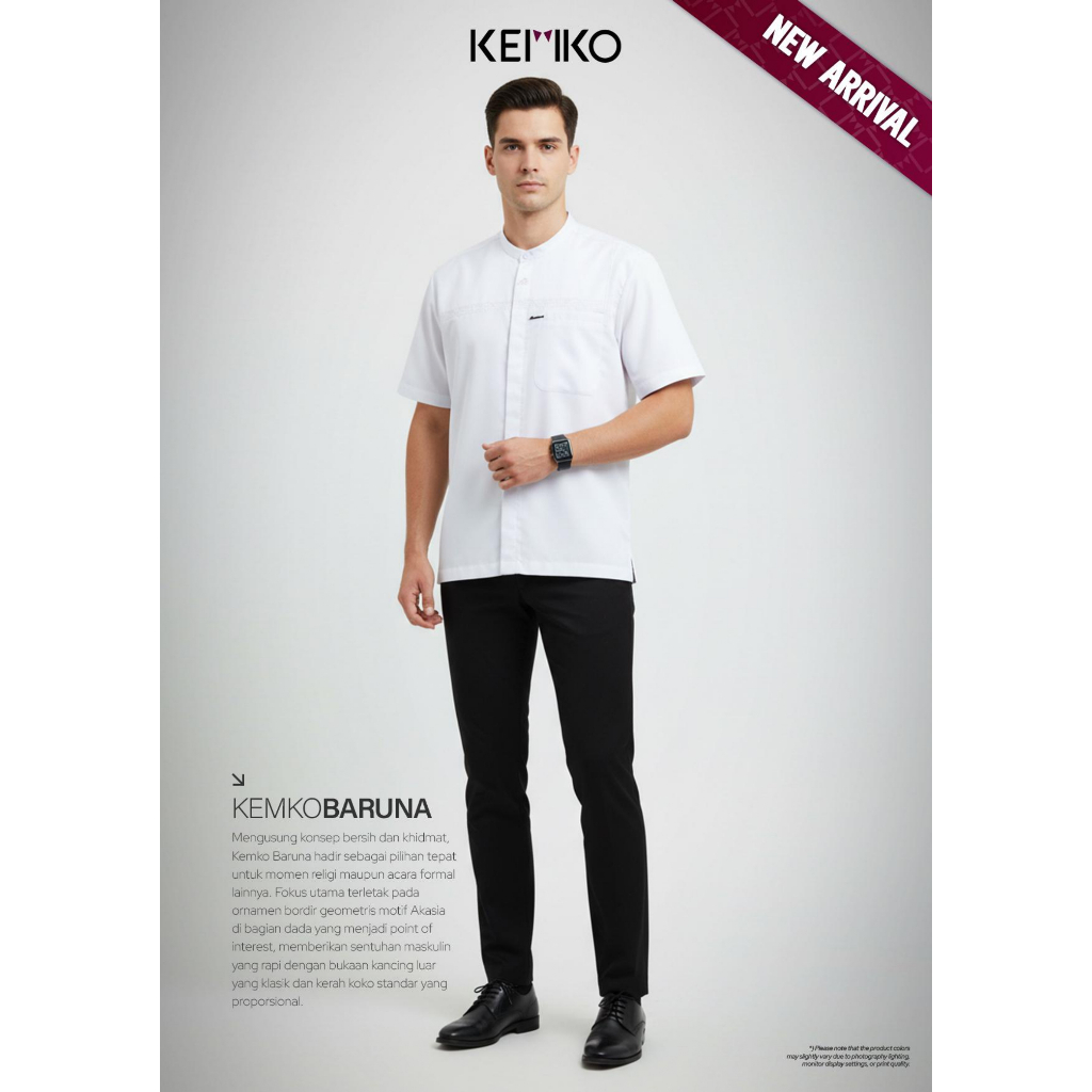 Kemko Baruna | Kemeja Koko Baruna | Koko Dewasa| Baju Koko Dewasa Terbaru | Baju koko  rabbani origi