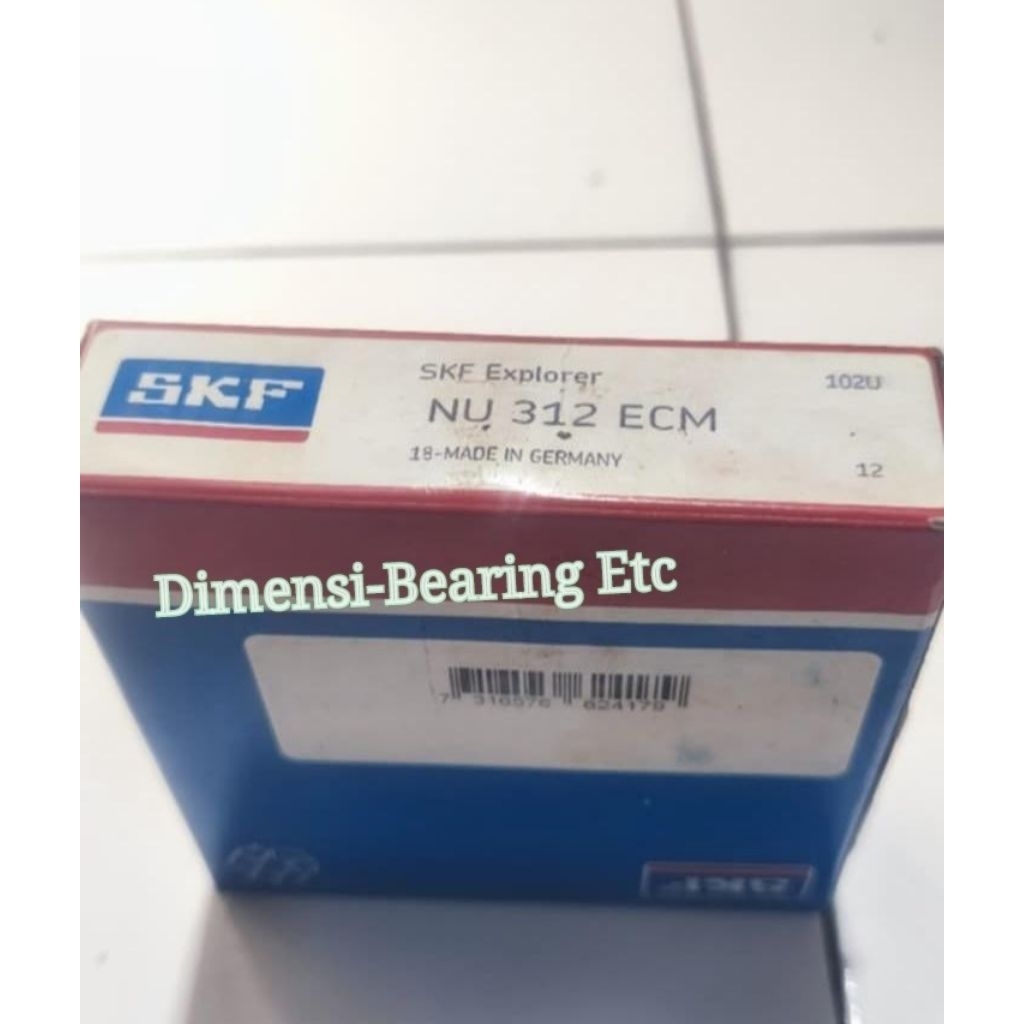 NU 312 ECM SKF / NU312 ECM SKF CYLINDRICAL BEARING