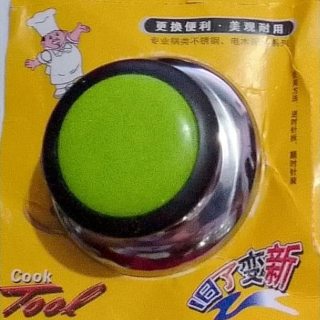 Pegangan Tutup Panci | Knop Pegangan Tutup Plastik Stainless | Pegangan Tutup Panci Plastik