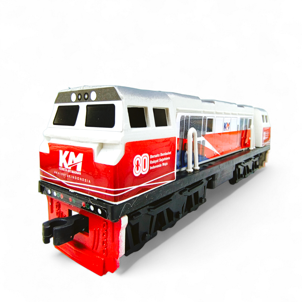 Mainan Miniatur Kereta Api Lokomotif CC206 RI
