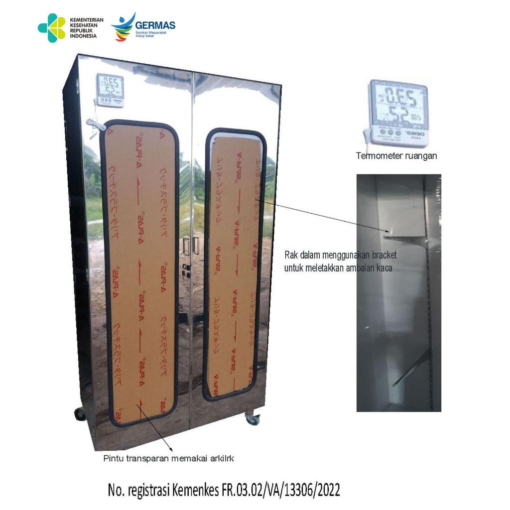 Lemari Alokon - Lemari Obat BKKBN Bahan Stainless Steel
