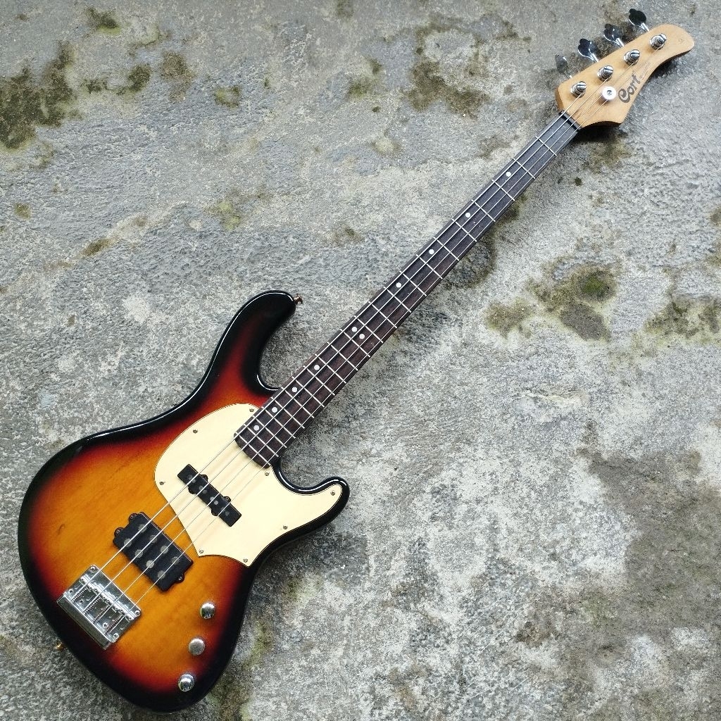 GITAR BASS ORIGINAL CORT GB34A / GB 34 A SECOND MURAH