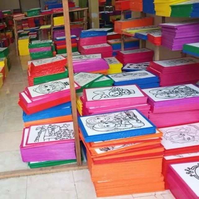 styrofoam lukis anak | Gabus Lukis | sterofom