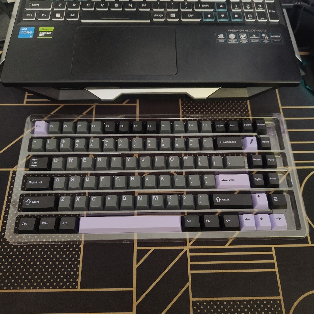 Keycaps Copotan Keyboard 1STPLAYER NEO87 - Black