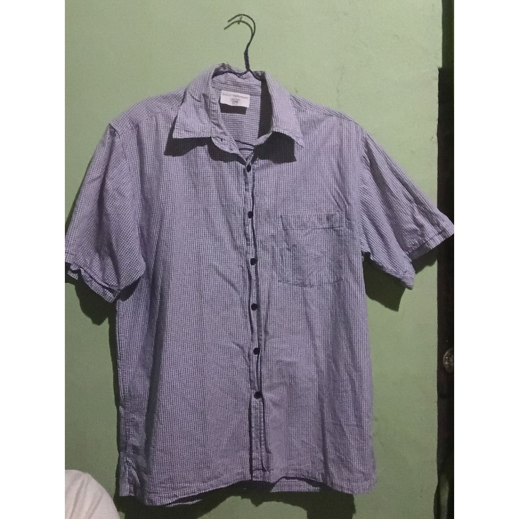 Preloved kemeja pria kotak brand Cole