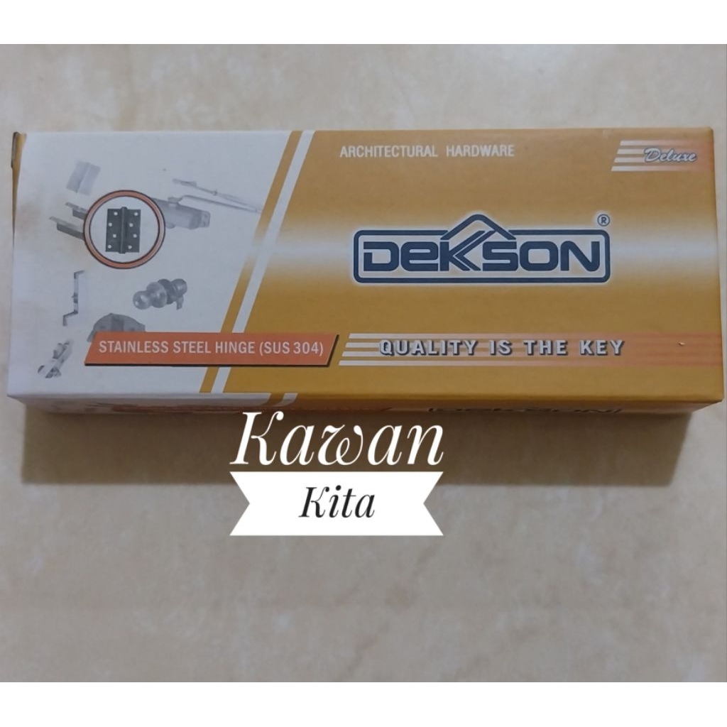 Engsel Pintu Jendela Dekkson Dekson 3" Inch Stainless