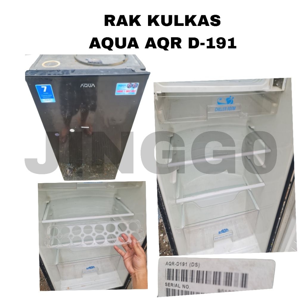 RAK KULKAS AQUA D-191