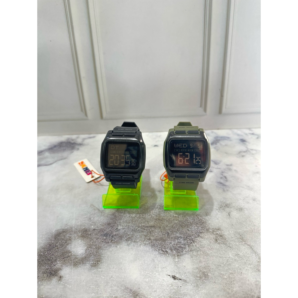 Jam Tangan SKMEI “2193” Persegi Digital tali karet “Original”