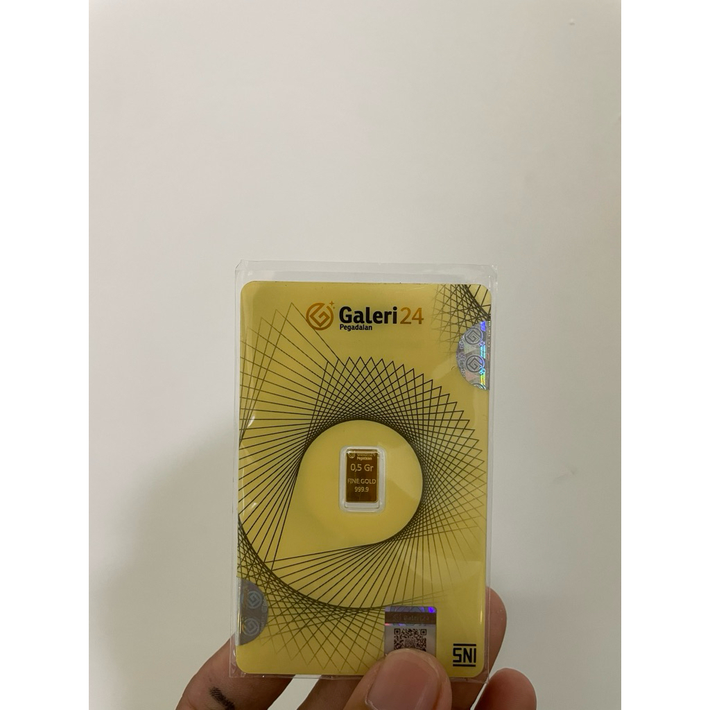 Logam Mulia / Emas LM Merk Galeri 24 / 0.5 Gram