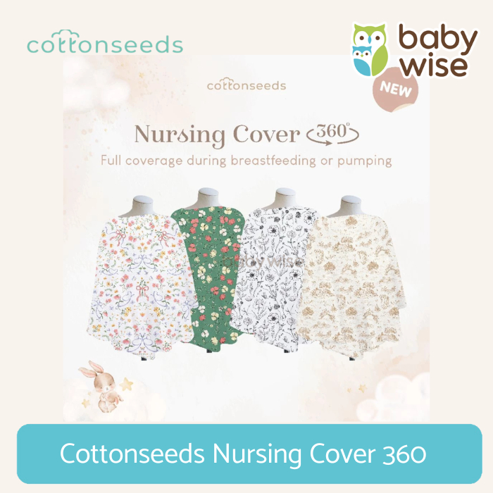 Cottonseeds Nursing Cover | Cottonseeds Nursing Cover 360 - Apron Menyusui