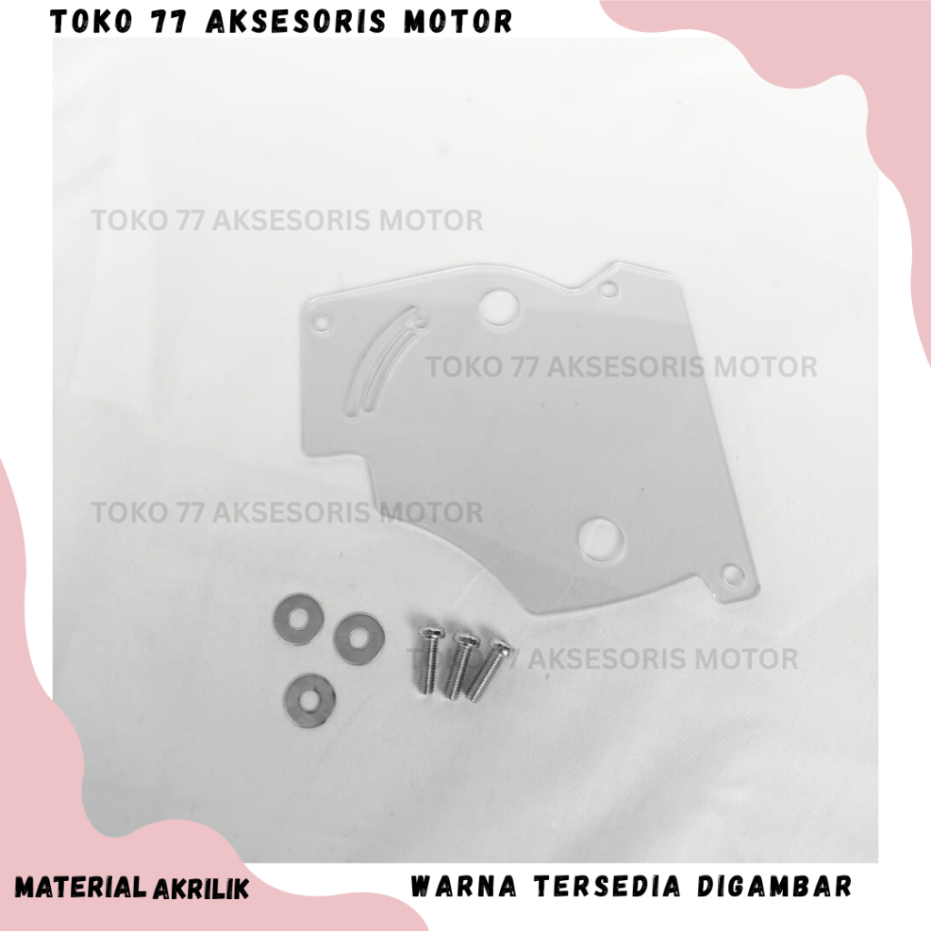 COVER CVT PCX 150 PCX 160 AKRILIK TUTUP COVER CVT PCX 150 PCX 160