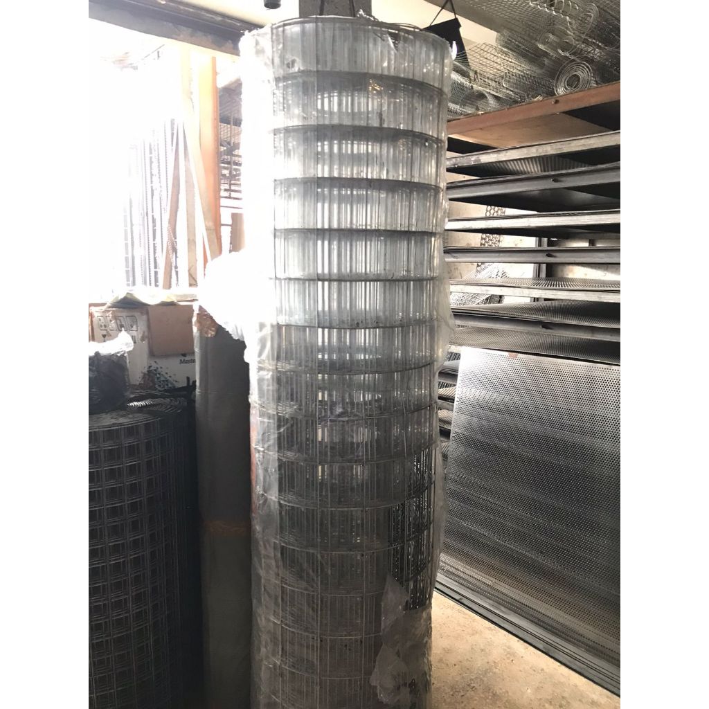 Kawat Loket / Wiremesh Galvanis 100x100 mm tebal 3 mm lebar 180 cm