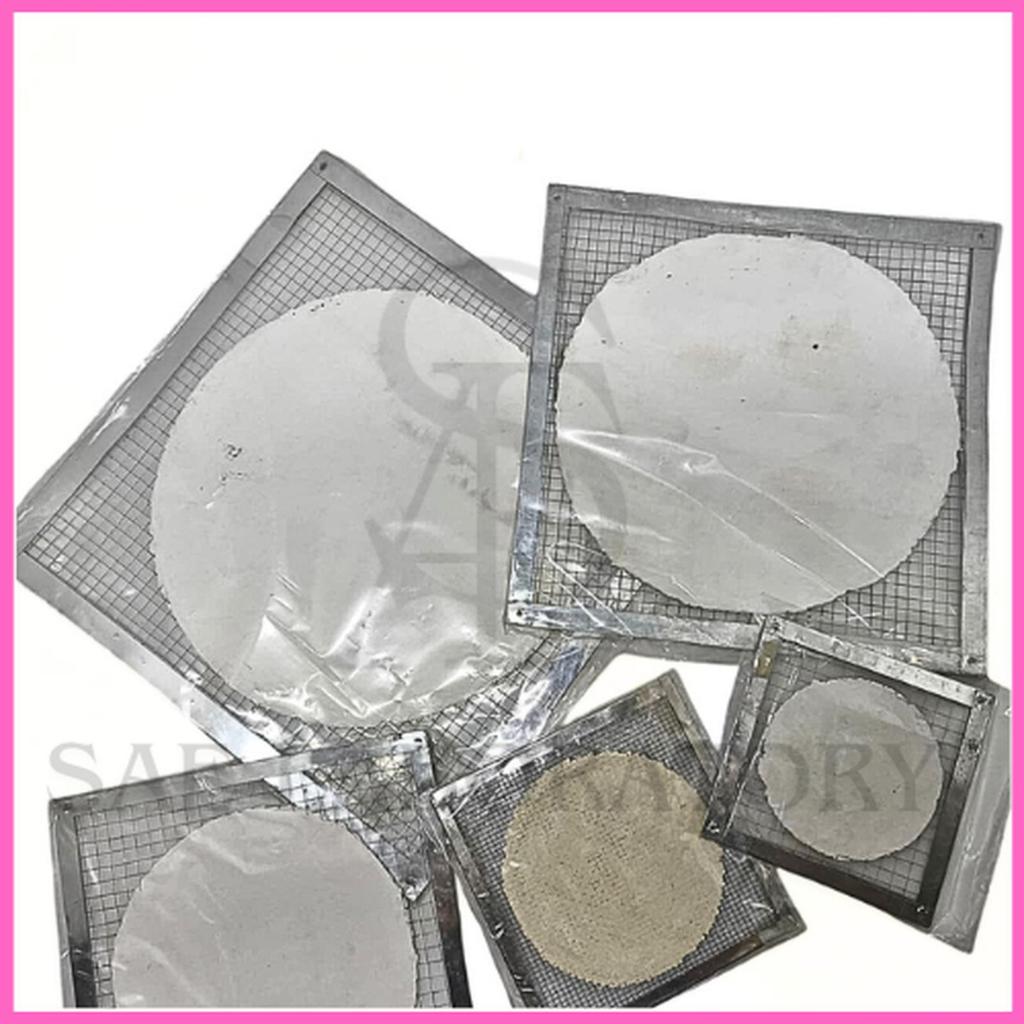 Kawat Kasa dengan Keramik / Kasa Asbes / Kasa Bunsen / Kasa Pembakaran / Kasa Bunsen, Kawat Kasa Ker