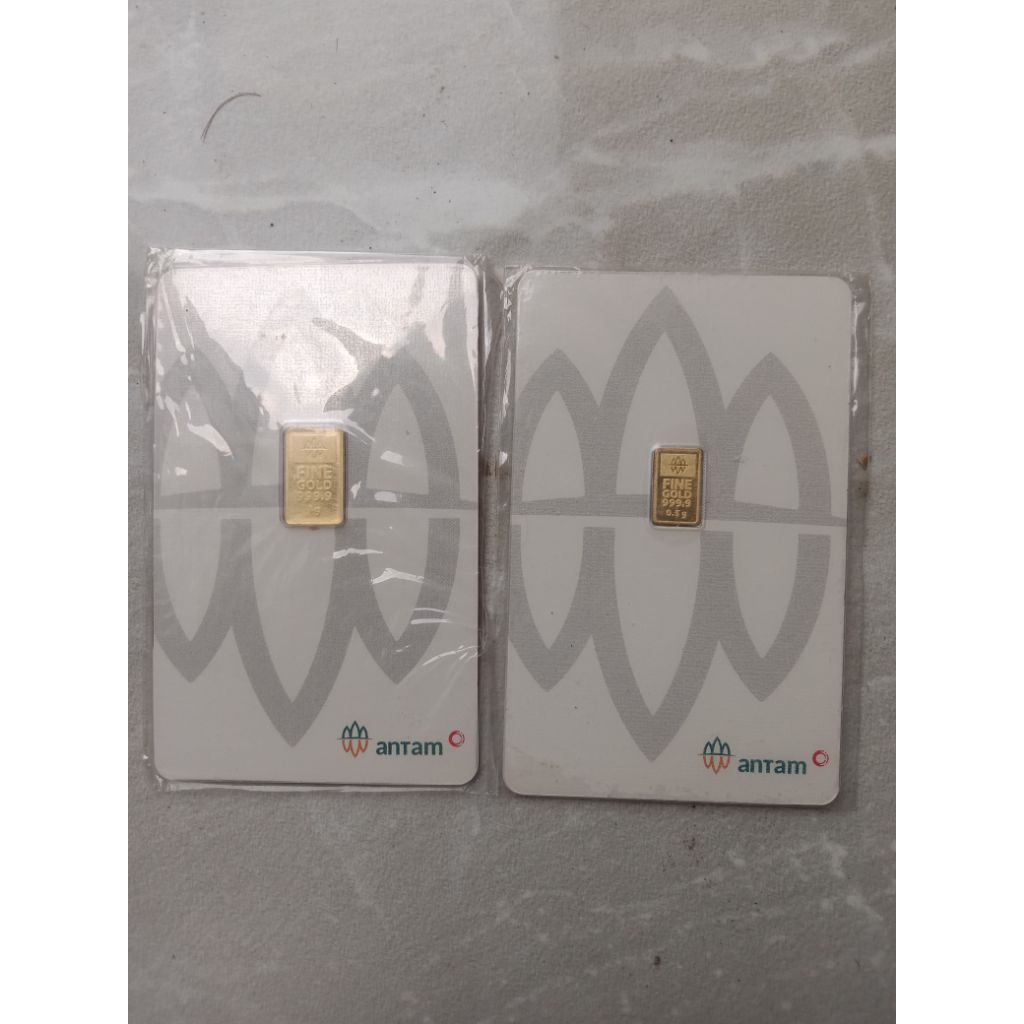 Logam Mulia 1gr Antam & hartadinata-emas kita-Antam gift series