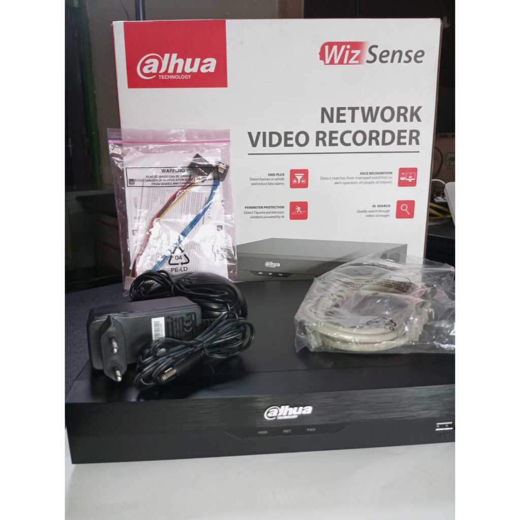 NVR DAHUA DHI-NVR2104HS-I2 - DAHUA NVR 4CH 1 SLOT HDD WIZSENSE