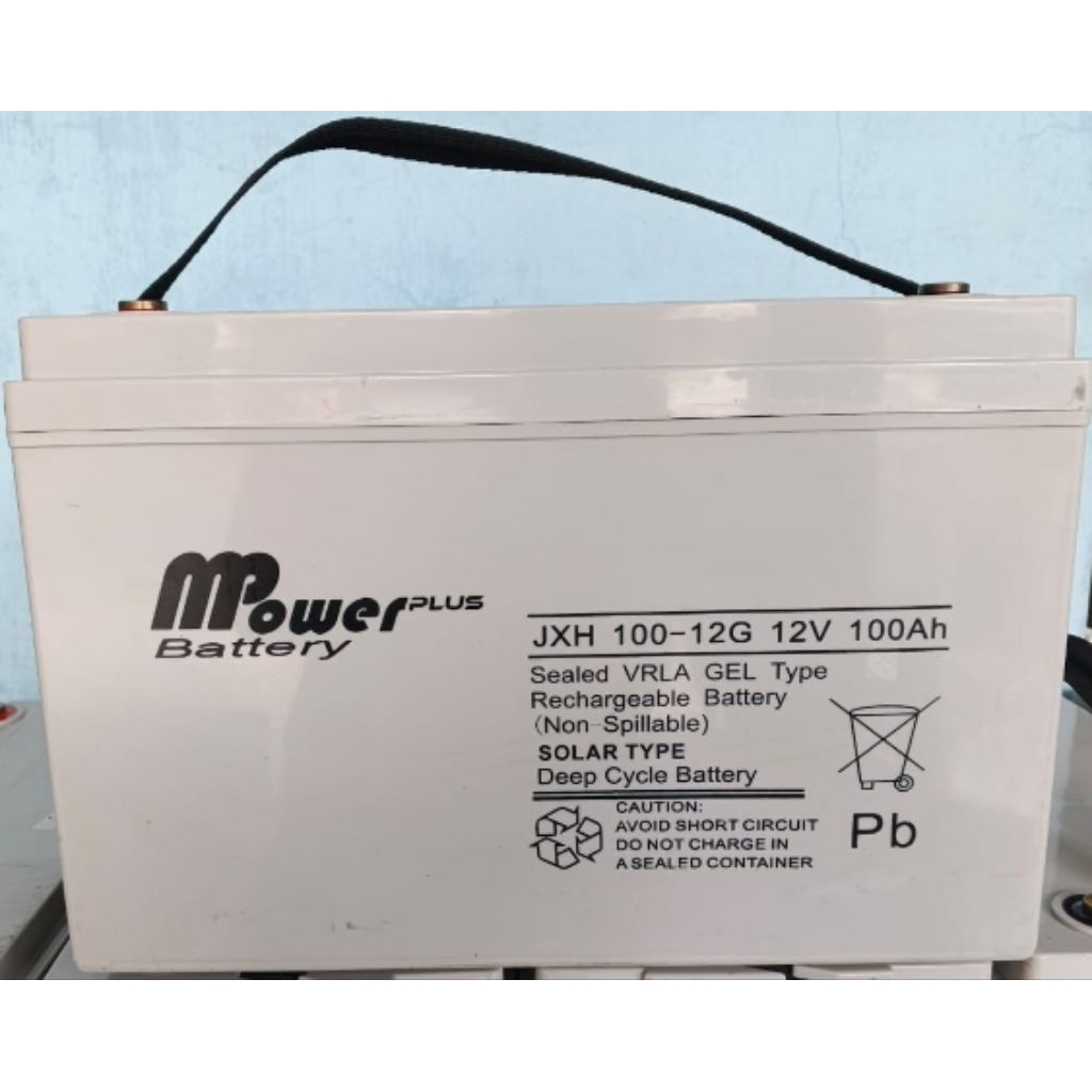 battery vrla panel surya 12volt 100ah