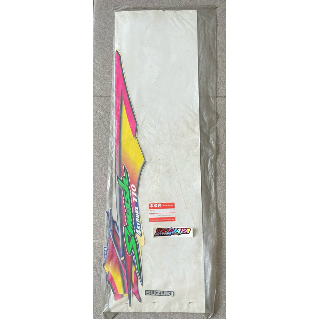 striping set fullset suzuki smash 110 original sgp baru new old stock